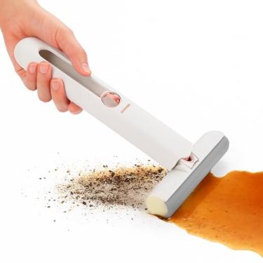 Imagem de Mini Mop Rodinho Mini Esfregão De Limpeza Dobrável Pia Esfregão Leve Absorve Líquidos Para Cozinha Banheiro