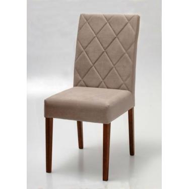 Imagem de Cadeira de Jantar Estofada Losango Mancebo Store