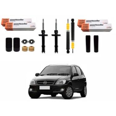 Imagem de Kit amortecedor dianteiro traseiro cofap original chevrolet celta 1.0 