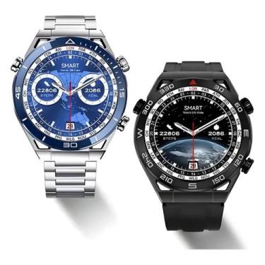 Imagem de Smart Watch Relógio De Luxo Masculino Hw5 Max Bluetooth GpsTroca Pulse