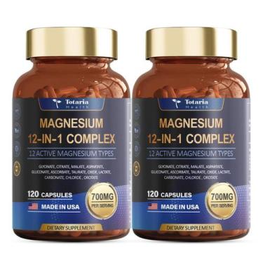 Imagem de Suplemento de magnésio Totaria Magnesium Complex 700 mg 120 cápsulas