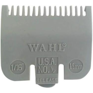 Imagem de Pente Adaptador de Altura Profissional Nº 1/2 – 1,5 mm (1/16") – Modelo 03137-555 – Cor Preta – Compatível com Máquinas – Corte Preciso e Acabamento Profissional para Barbeiros e Cabeleireiros