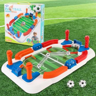 Imagem de ITEFDTUTNE Mini Jogos De Pebolim Para Crianças 3 A 5 Anos, 6 8 Tabuleiro Futebol, Brinquedos Sala Interna, Presentes Festa Aniversário 3, 4, 5, 6, 7, 8, 9, 10, 11 E 12 Meninos Meninas