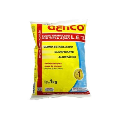 Imagem de Cloro L.E. Multipla Acao Genco 3X1 1Kg 405171