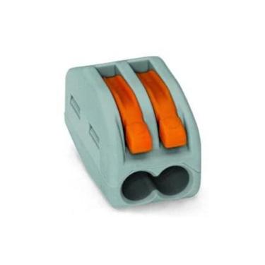 Imagem de Conector Emenda Wago 2P 32A 222-412 c/50pcs