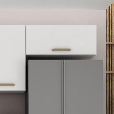 Imagem de Armário Aéreo para Cozinha 1 Porta Geladeira São Luis - Valdemóveis