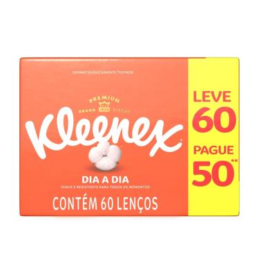 Imagem de Lenços De Papel Kleenex 60 Unidades