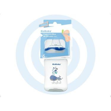 Imagem de Copo Bebe Bico De Silicone 150ml Livre De Bpa - Kababy