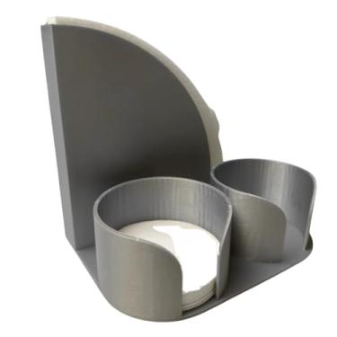 Imagem de Suporte De Filtro Para V60, Aeropress E Expresso (Cinza)