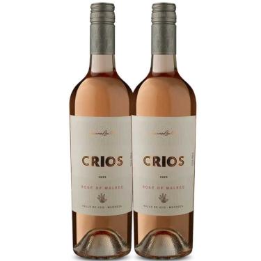 Imagem de Kit 2 Garrafas Vinho Rose Susana Balbo Crios Malbec 750ml