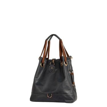 Imagem de Bolsa Feminina Estilo Saco Grande Luxo Casual Moderna Maxi Ombro eTran