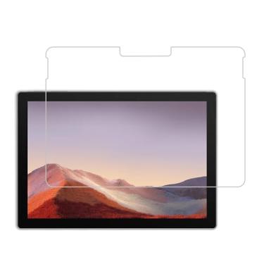 Imagem de ENGFYADSY Película protetora de tela para Microsoft Surface Pro 7 Plus/Surface Pro 7/Pro 6/Pro 5/Pro 4, película de vidro temperado antiarranhões, sem bolhas, alta definição