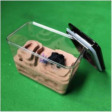 Imagem de Fazenda De Ninhos De Formigas Castelo De Formigas Gesso Diy Acrílico Fazenda De Ninhos De Formigas Habitat De Formigas Fazenda De Formigas Observar Habitat De Formigas Vivas Caste, Clear, 13cm