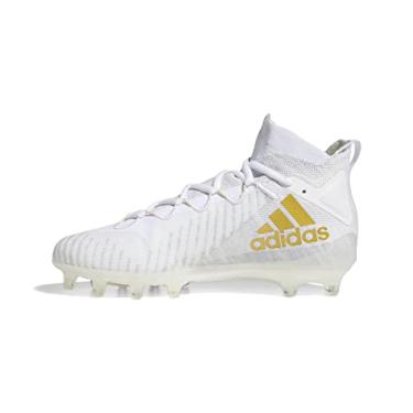 Imagem de adidas Freak Ultra Tênis de futebol masculino, Branco/dourado metálico/branco, 40