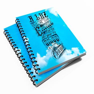 Imagem de 10 Cadernetas Frases 48 fls A Luz Que Me Guia