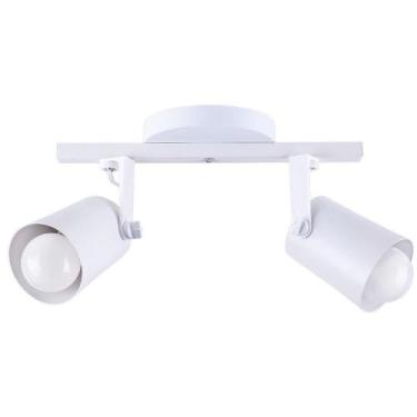 Imagem de Spot Sobrepor Direcionável Fokus Trilho 02 Lâmpadas E27 - Startec