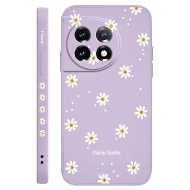 Imagem de Capa de silicone líquido para OnePlus 13, 13R, 12, 12R, 11, 11R, 10, 10R, 10T, 9R, 9RT, 9, 8T, 8, 7, 7T Pro 5G, roxo claro, para OnePlus 7 Pro