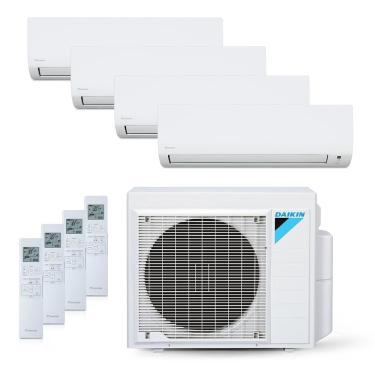 Imagem de Ar-Condicionado Multi Split Inverter 34000 BTUs Daikin Quente e Frio (4 Evap. HW 9000) 220V