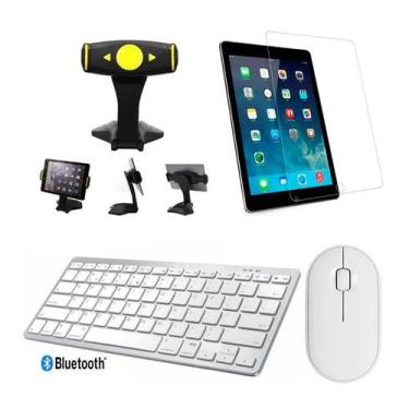 Imagem de Kit Home para iPad Air 5 10,9" 2022 Suporte/Teclado/Mouse/Pe - BDNET
