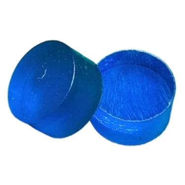Imagem de Generic Ponta de taco transparente Break Jump 2x, substituição portátil, diâmetro 14,6 mm, ponta de taco de bilhar para jogadores de sinuca iniciantes em, Azul Escuro