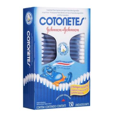 Imagem de Cotonetes Johnson Embalagem com 150 Unidades