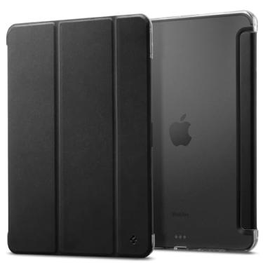 Imagem de Spigen capa para iPad Pro 11 polegadas Case M4 (2024), Liquid Air Folio capa protetora tripla com parte traseira transparente, preta