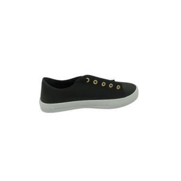 Imagem de Tênis Casual Feminino Moleca 5667.302, Preto, 37