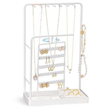 Imagem de Suporte de exibição de joias ProCase Organizer branco