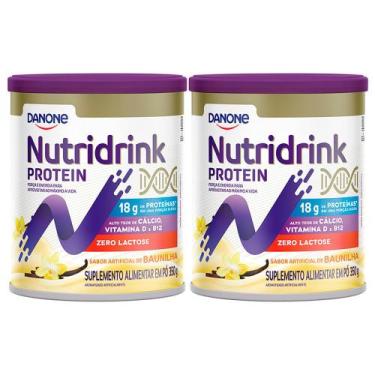 Imagem de Kit 2 Nutridrink Protein Baunilha Zero Lactose 350g