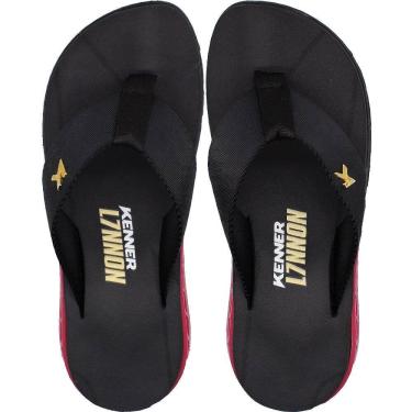 Imagem de Sandália de Dedo Kenner Rakka L7 Salto Vazado Macio Masculino