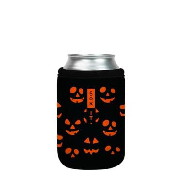 Imagem de Sok It CanSok Capa de neoprene com isolamento de cerveja e refrigerante (luzes noturnas diretas, manga de lata de 340 g)