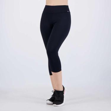 Imagem de Calça Legging Selene Corsário Feminina Preta, P