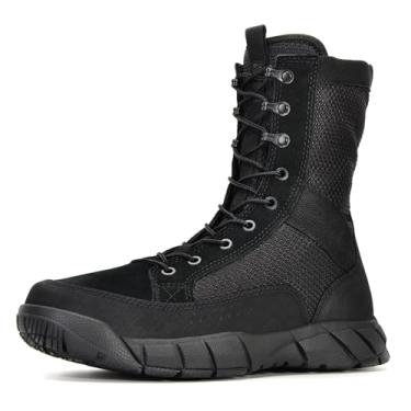 Imagem de XPETI Botas militares táticas masculinas Assault LT de 20 cm, Preto, 41