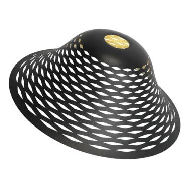 Imagem de Abajur de losango a laser de metal para lâmpada de chão, substituição de abajur Torchiere, substituição de abajur de piso, base de abajur soquete E26 - 4 cm x 31 cm de largura x 12 cm de altura