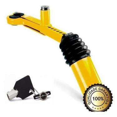 Imagem de Trava De Segurança Câmbio E Freio De Mão Anti-Furto Carro