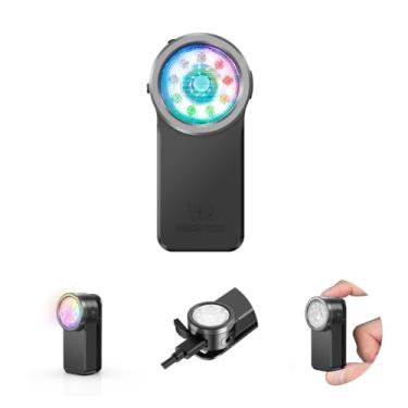 Imagem de Wurkkos HD03 Lanterna EDC recarregável 680 lúmens de alto clipe, pequena fonte de luz tripla, 90 alto CRI, IPX6 impermeável, mini lanterna magnética de bolso para sinal de emergência em funcionamento