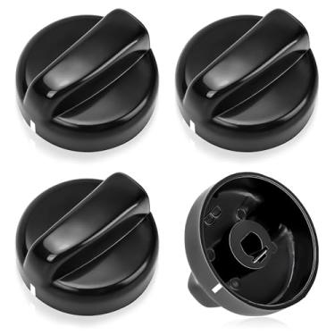 Imagem de NUPICK Pacote com 4 botões de controle para aquecedor de pátio, peças de reposição em forma de D para a maioria dos aquecedores de pátio e lareira a gás