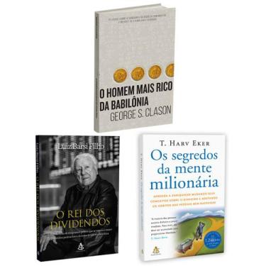 Imagem de Kit 3livros, O Rei Dos Dividendos + O Homem Mais Rico da Babilônia + O