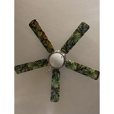 Imagem de Capas de ventilador de teto com tema tropical