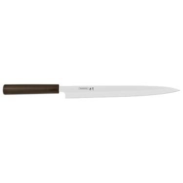Imagem de Faca Yanagiba Tramontina Sushi Silver com Lâmina em Aço Inox e Cabo de Nylon 13"