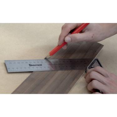 Imagem de Esquadro para Carpinteiro com Cabo de Alumínio 300mm - K53M-300-S - STARRETT