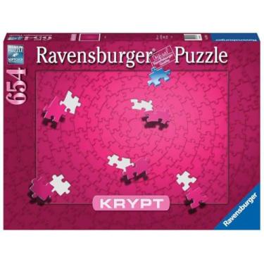 Imagem de Ravensburger Krypt Puzzle Pink mit 654 Teilen, Schweres Puzzle für Erwachsene und Kinder ab 14 Jahren - Puzzeln ohne Bild, nur nach Form der Puzzleteile