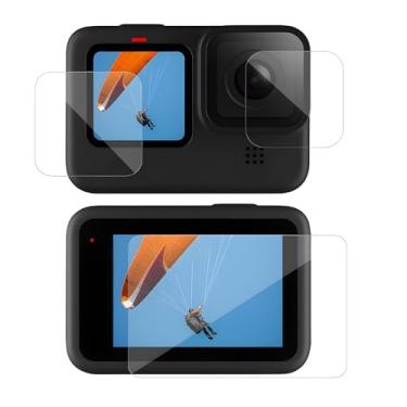 Imagem de Kit 3 Pelicula Hd Compativel Para Hero 9/10/11/12 Black