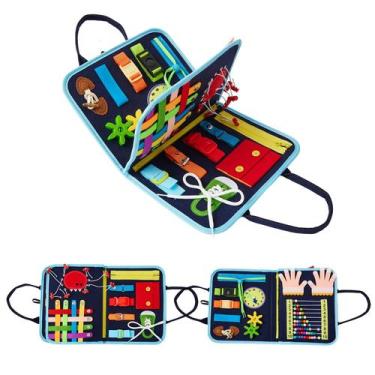 Imagem de Fidget Blanket HGJDLM para adultos com demência, doença de Alzheimer