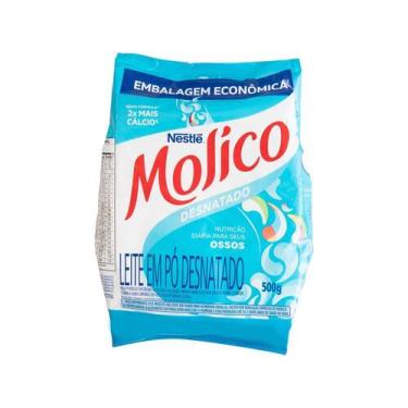Imagem de Leite em Pó Desnatado Diet Molico Sachê 500g