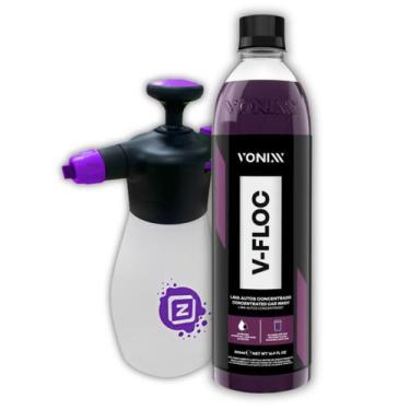 Imagem de Kit V-Floc 500ml Super Concentrado Pulverizador Manual Zacs - Solupe P