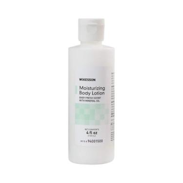 Imagem de Loção corporal McKesson Moisturizing Baby Fresh 118 ml (12 unidades)