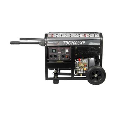 Imagem de Gerador Diesel Toyama Refrigerado à Ar 6000W Bivolt 115/230V P.Manual Alternador Cobre TDG7000XP