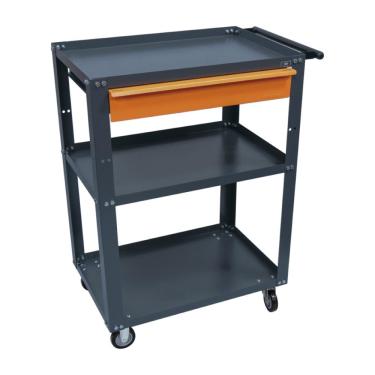 Imagem de Carrinho para Ferramentas 1 Gaveteiro Cinza e laranja Presto