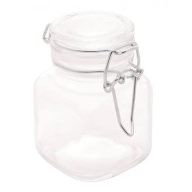 Imagem de Pote Porta Mantimento Hermético Vidro e Silicone 260 ml Lyor